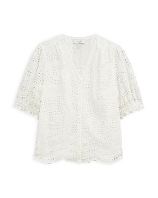 Chiara Eyelet Blouse