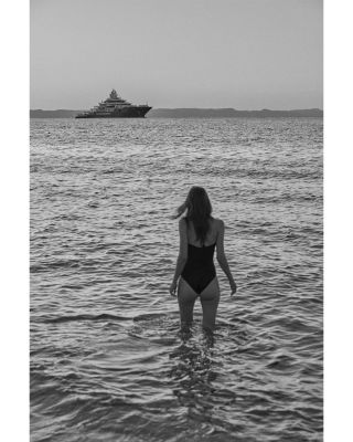 Coral Reef Tassel Tie One Piece Swimsuit