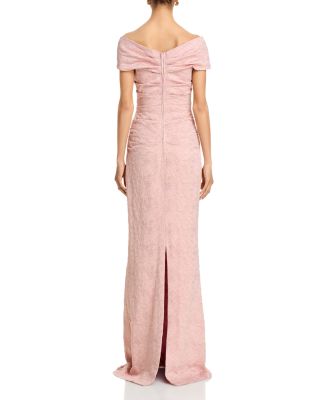 Metallic Jacquard Gown