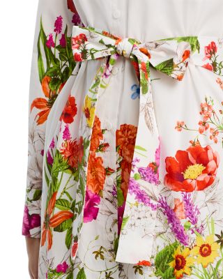 Juliana Sky Jardin Shirt Dress