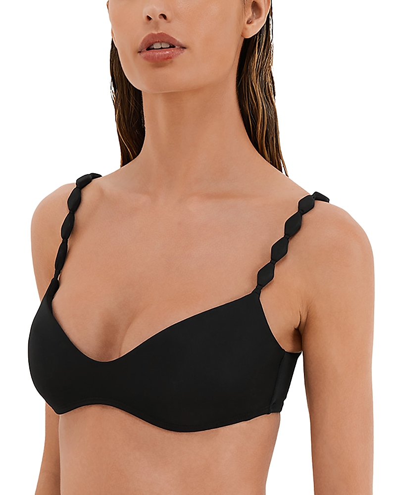 Vix Alexa Vivian Bralette Bikini Top In Black