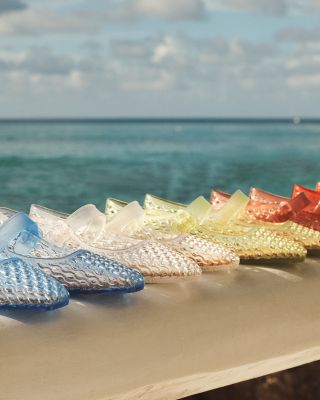 Women's Michaela Square Toe Jelly Flats