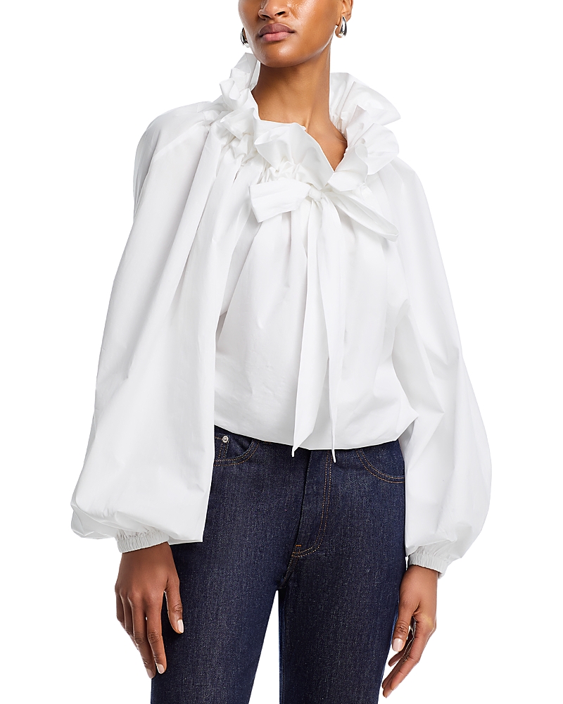 Essentiel Antwerp Oversized High Collar Peasent Top