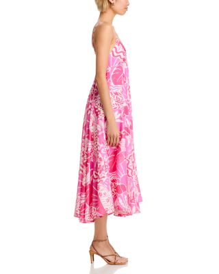 V Neck Midi Dress - Exclusive