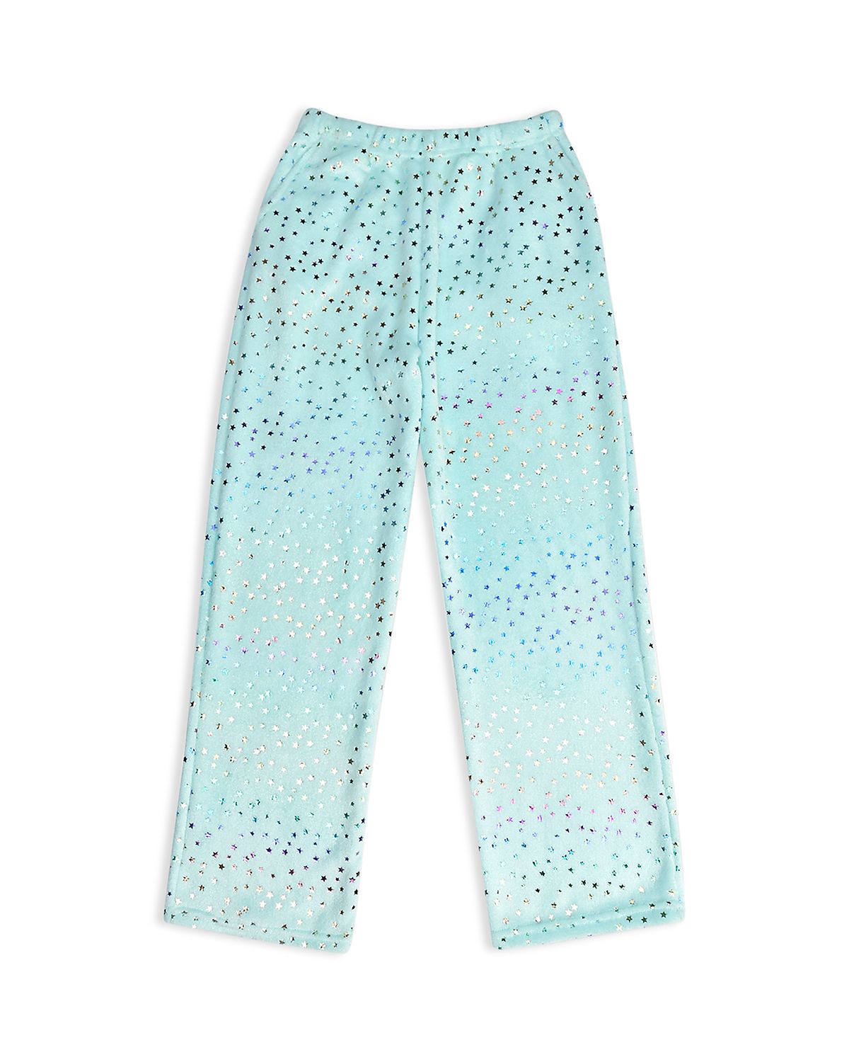 Iscream Girls' Foil Stars Plush Pants - Big Kid