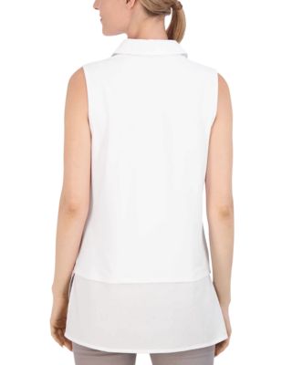 Sasha Mixed Media Top