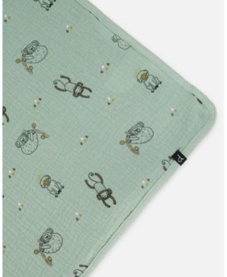 Boys' Printed Muslin Blanket - Baby