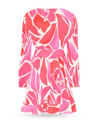 Liv Dream Rose Pleated Dress