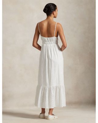 Eyelet A-Line Dress