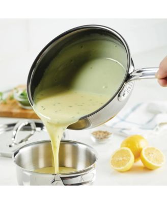 NanoBond&reg; Molecular Titanium 2-Quart Saucier with Lid