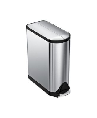 45 Liter Butterfly Lid Kitchen Trash Can