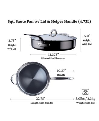 NanoBond&amp;reg; Molecular Titanium 5-Quart Saut&amp;eacute; Pan with Lid