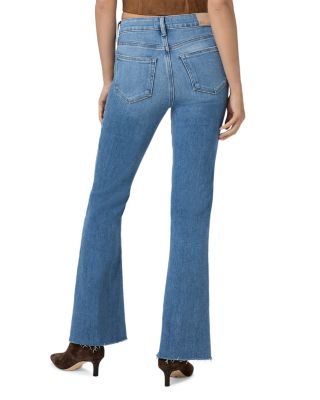 Laurel Canyon High Rise Flare Jeans in Mesmerize