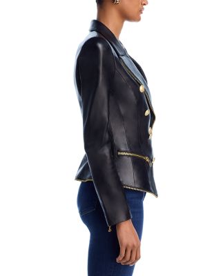 Ottilie Leather Blazer