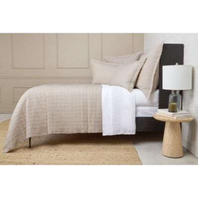 Owen Linen/Cotton Quilted Coverlet &amp; Shams