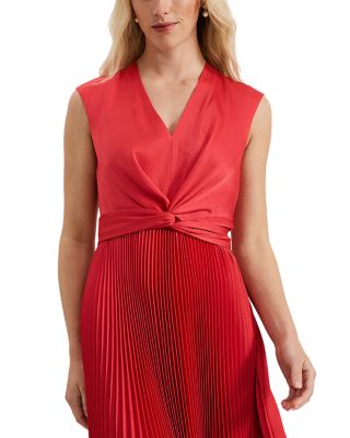 Celestia Faux Wrap Dress