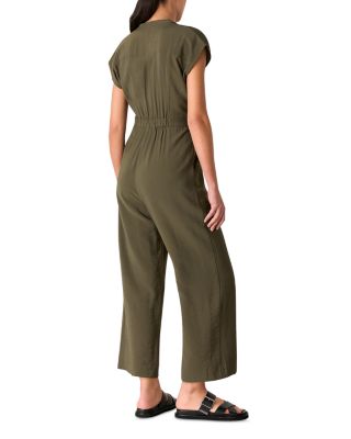 Sleeveless Drawstring Jumpsuit
