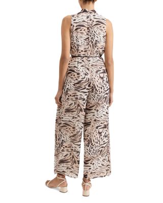 Lorainne Leopard Print Jumpsuit