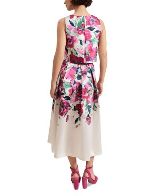 Celeste Floral Border Skirt