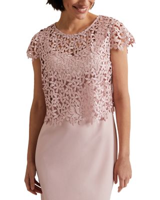 Daisy Lace Midi Dress