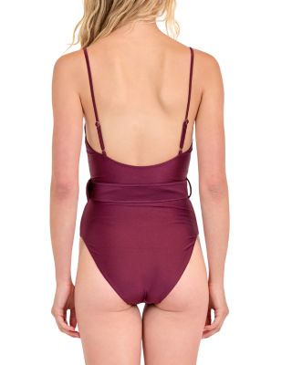 Noa Belted One Piece Swimsuit