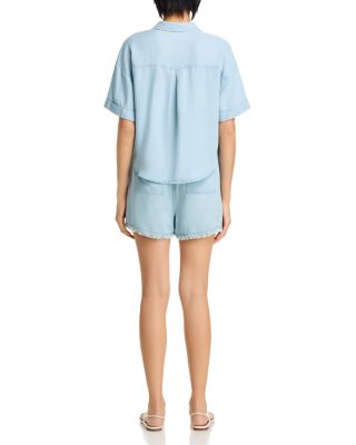 Chambray Shirt & Chambray Utility Shorts - Exclusive