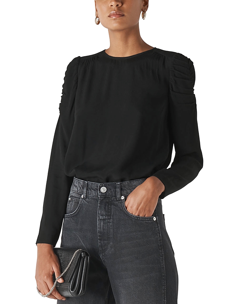 Whistles Nelly Ruched Top