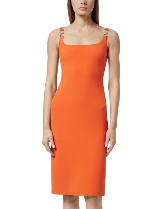 versace sleeveless silk cady long dress Embroidered Silk Cady Satin Gown Gray