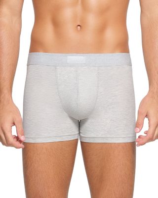 Obsidian SKIMS Stretch Cotton 3" Boxer Briefs, 3-Pack