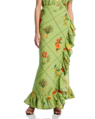 Classic Button Down Shirt & Ruffle Power Pareo™