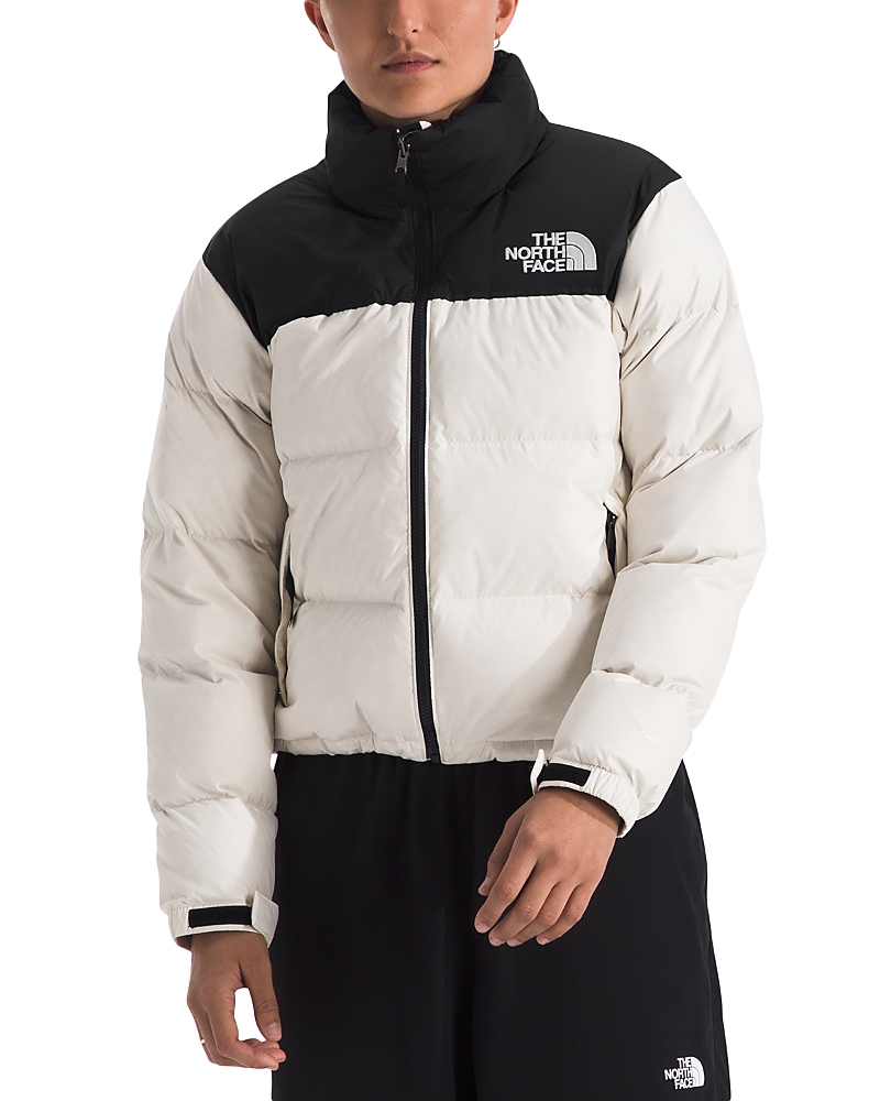 Shop The North Face 1996 Retro Nuptse Jacket In White Dune