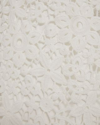 Miikka Crochet Knit Mini Dress