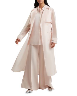 Aplysia Organza Trench Coat