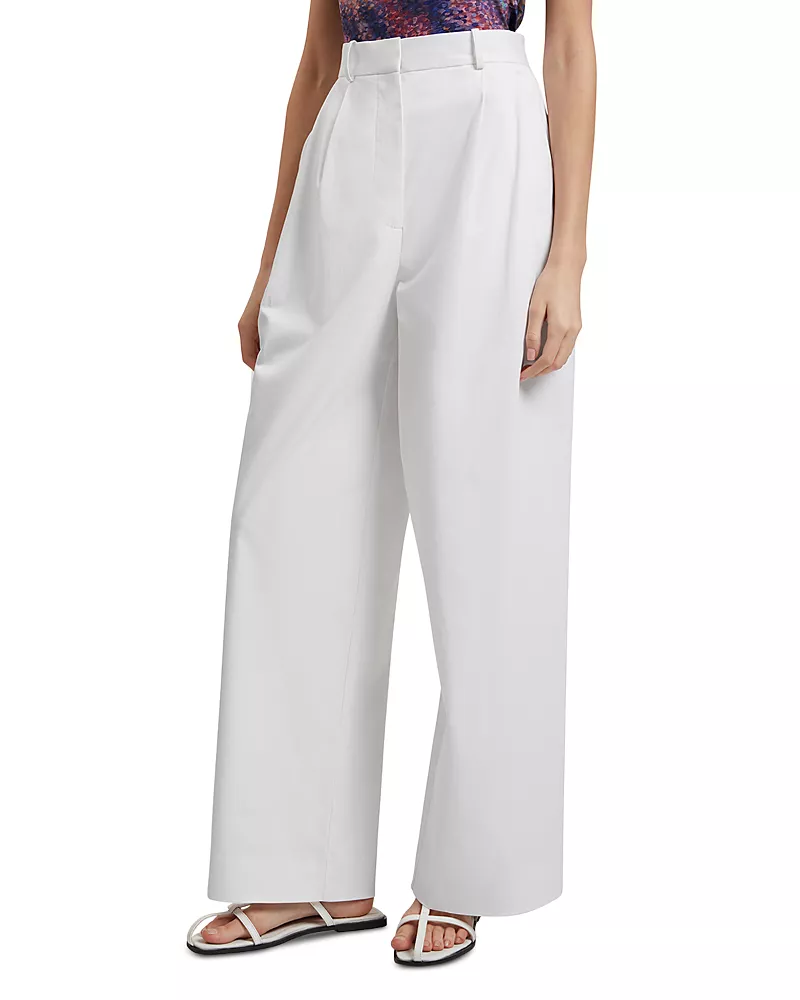Ted Baker Zozia Pleat Front High Waisted Trousers