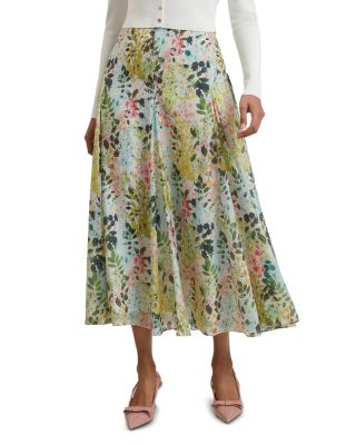 Ted Baker - Azulla Seam Detailing Midi Skirt