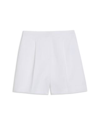 Musubsh High Waisted Tailored Pleated Shorts