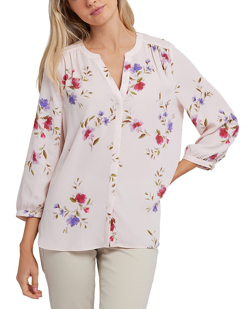 NYDJ PINTUCK BLOUSE