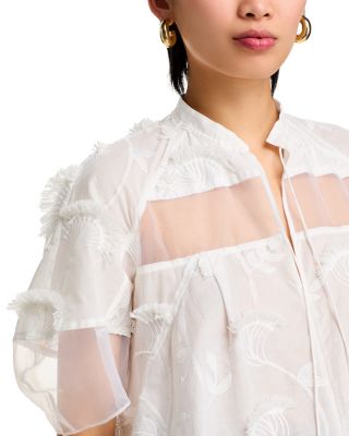 Chiffon Tie Neck Top