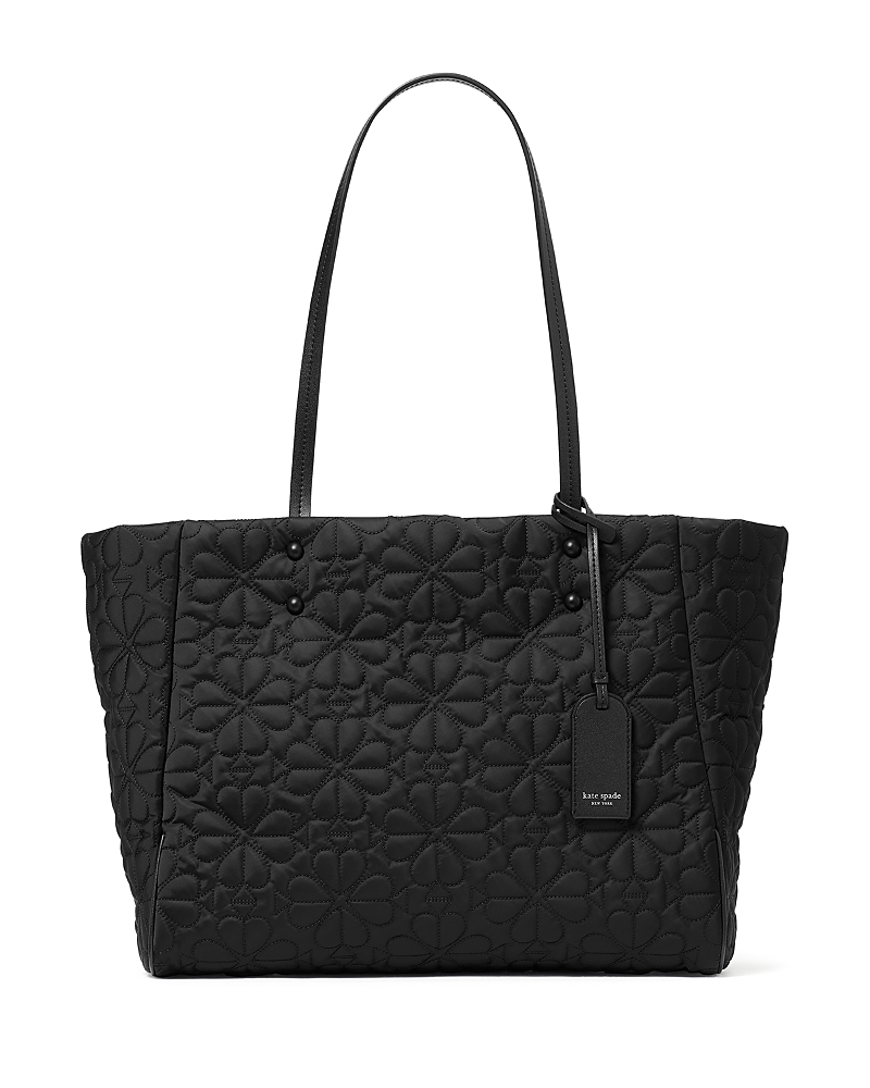 Kate Spade New York Tilly Quilted Medium Tote In Black