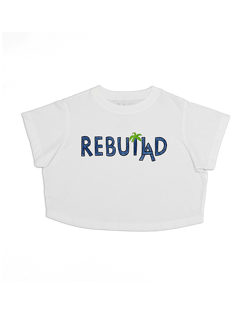 Unfortunate Portrait Rebuild La Cropped Tee