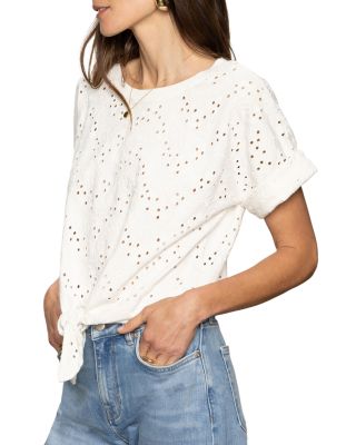 All Day Eyelet Tee