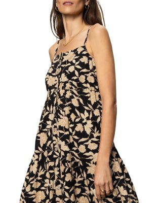 Tiered Floral Maxi Dress