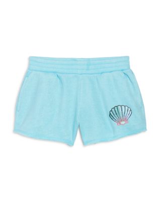 Girls' Heart & Stripes Full Zip Hoodie & Shorts - Big Kid	