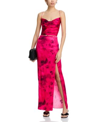  Valentina Draped Cropped Top - Exclusive