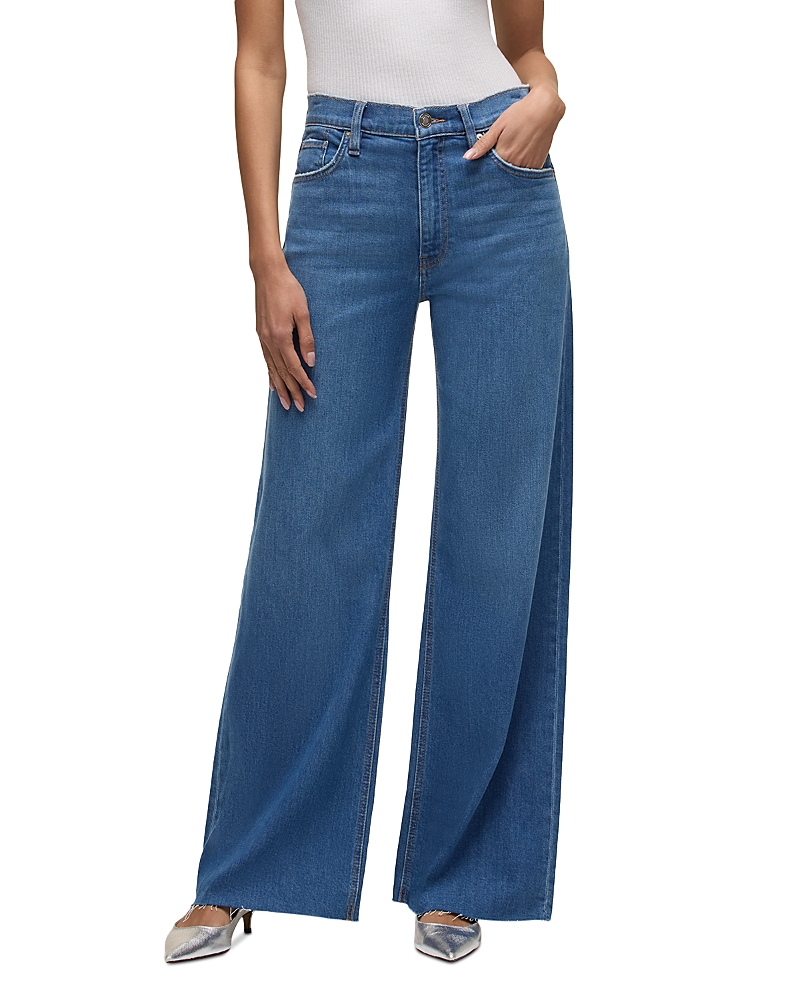 Hudson Jodie Loose Fit Wide Leg Jeans in Canyon Spring