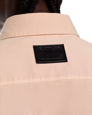 Relaxed Short Sleeve Uniform Shirt