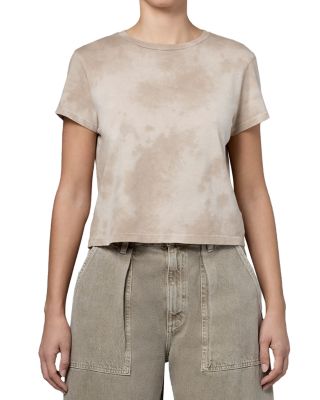 Adine Printed Shrunken Tee