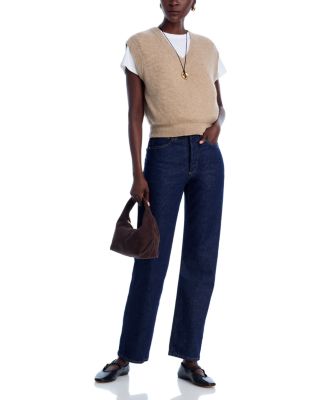 Cashmere Ribbed Vest