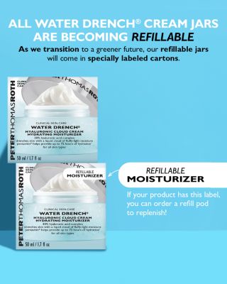 Water Drench Hyaluronic Cloud Cream Hydrating Moisturizer Refill Pod 1.7 oz.