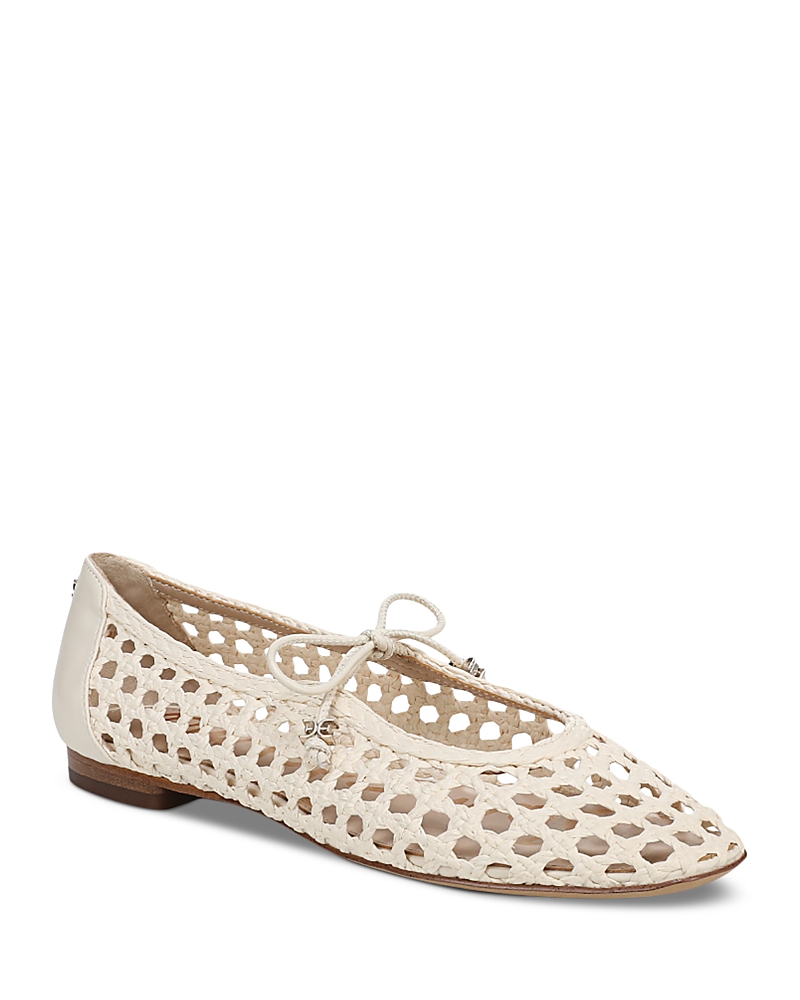 Sam Edelman Marcie Ballet Flat Modern Ivory Weave